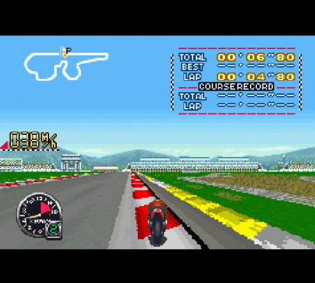 Скриншот №2. Гонки на мотоциклах