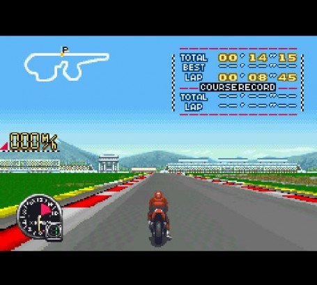 Скриншот №3. Гонки на мотоциклах