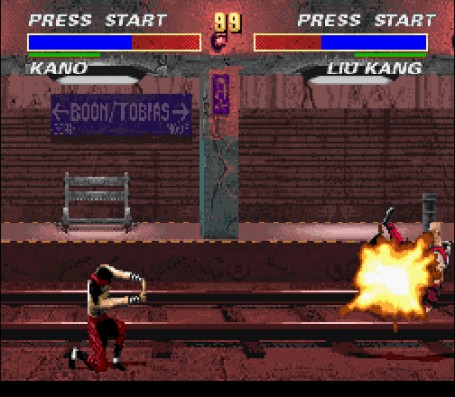 Скриншот №2. Mortal Kombat 3