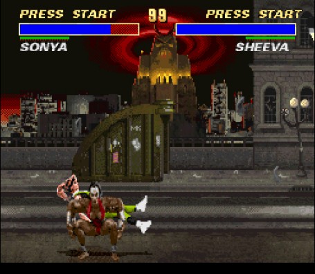 Скриншот №3. Mortal Kombat 3